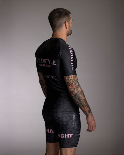 WANA (We All Need Anarchy) FIGHT Short Sleeve Rash Guard